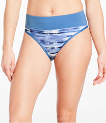 L.L.BeanWomen's New Currents Swimwear, Mid-Rise Brief Print