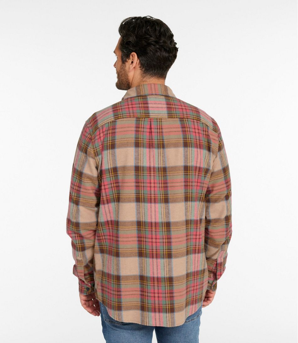 L.L.BeanMen's Scotch Plaid Flannel Shirt, Traditional Fit