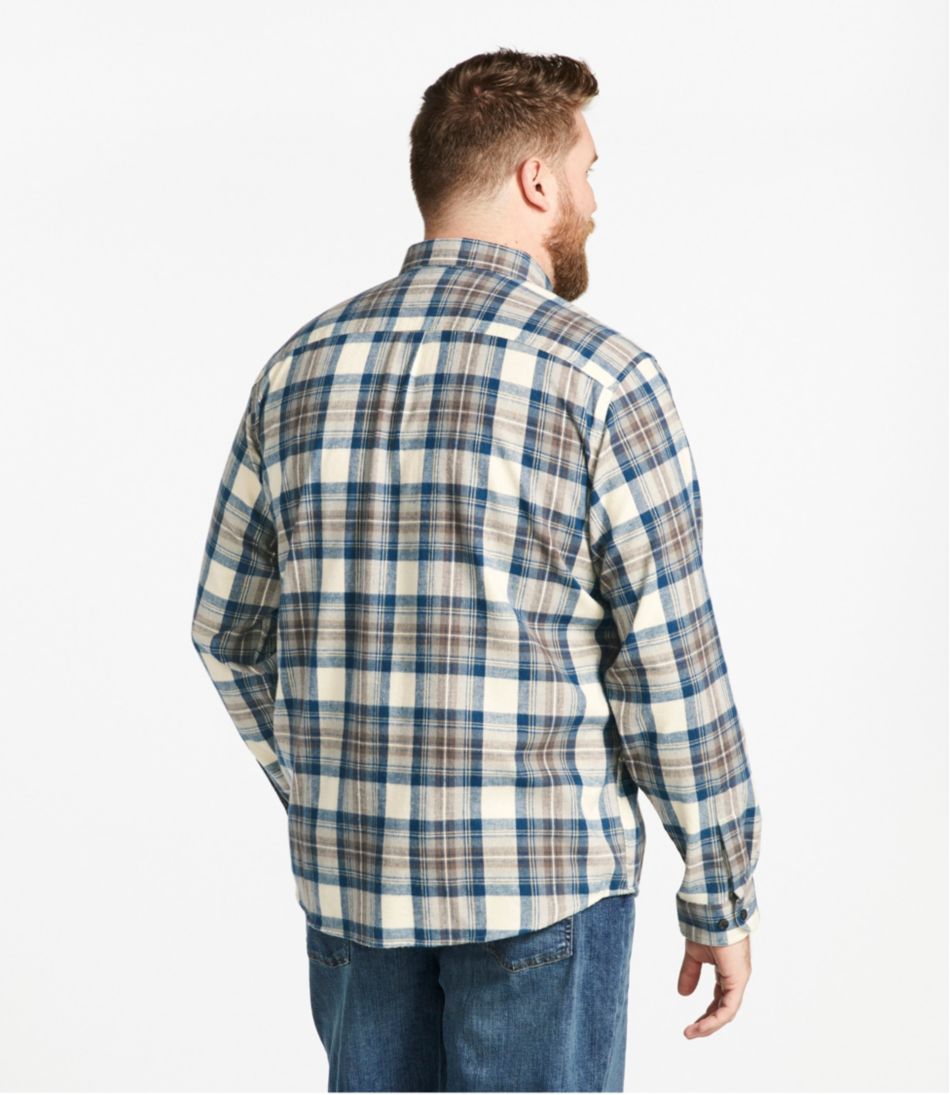 L.L.BeanMen's Scotch Plaid Flannel Shirt, Traditional Fit