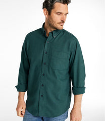L.L.BeanMen's Wicked Good Flannel Shirt, Traditional Fit, Houndstooth