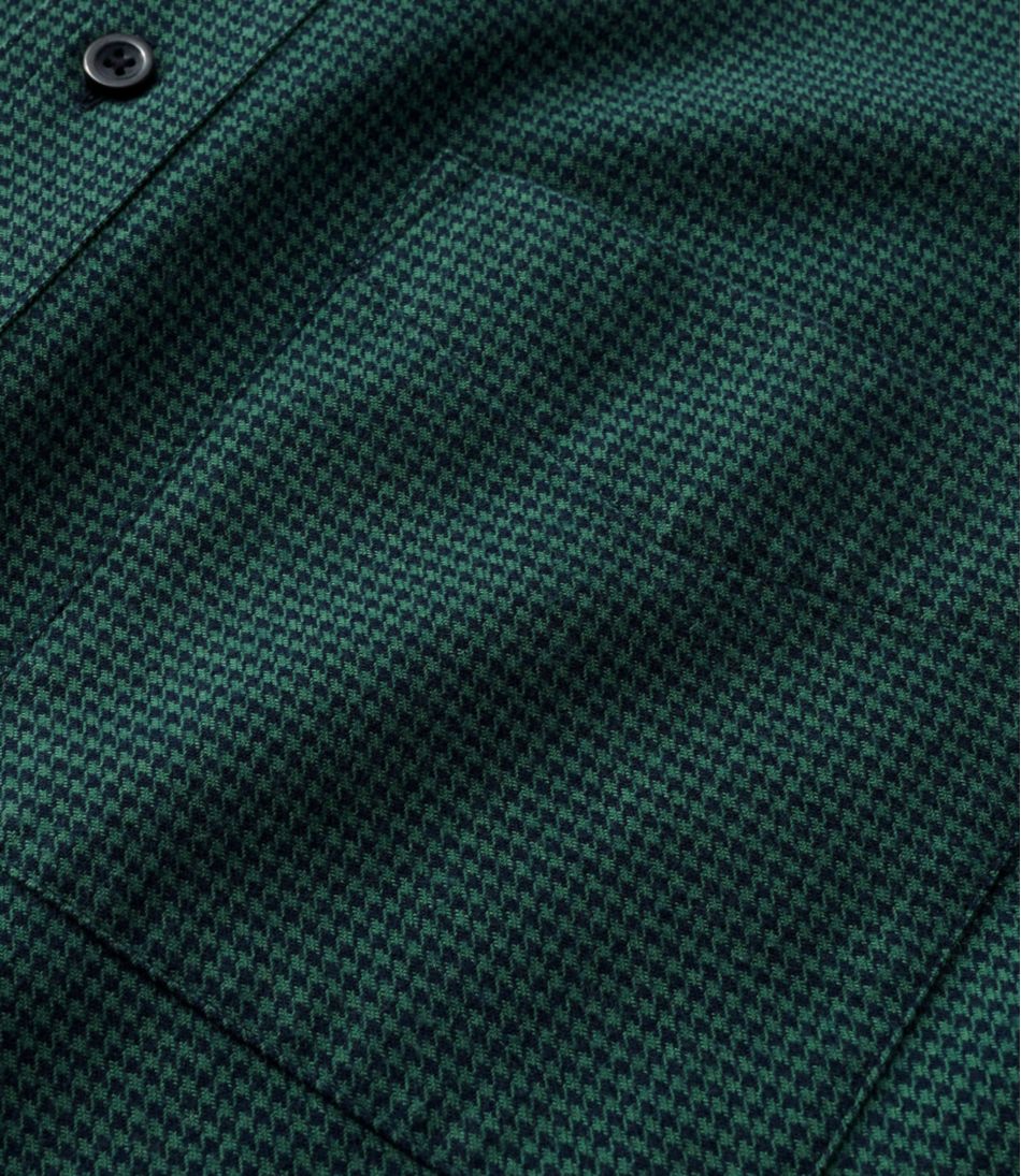 L.L.BeanMen's Wicked Good Flannel Shirt, Traditional Fit, Houndstooth