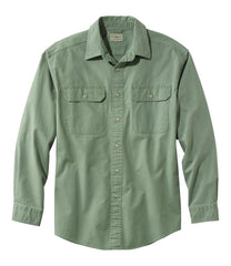 L.L.BeanMen's Sunwashed Canvas Shirt, Traditional Fit