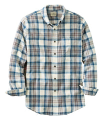 L.L.BeanMen's Scotch Plaid Flannel Shirt, Slightly Fitted