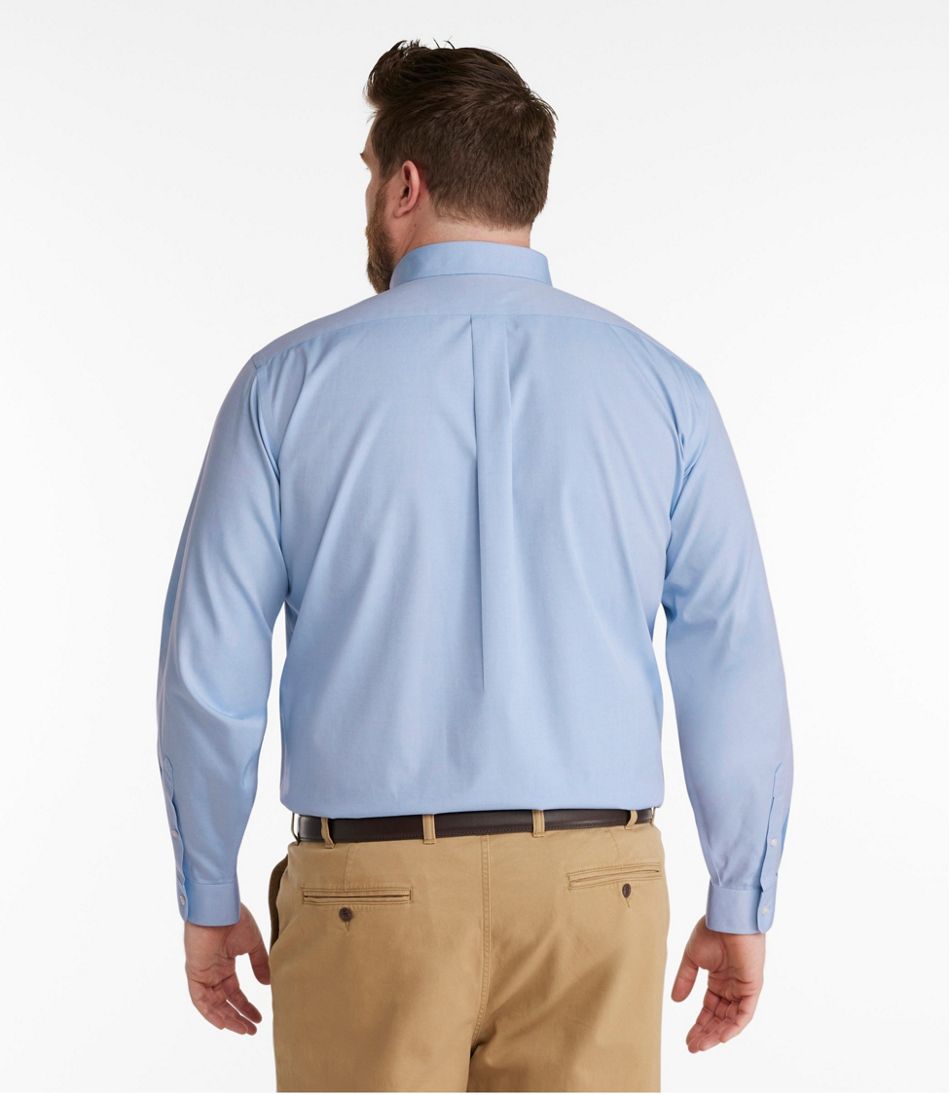 L.L.BeanMen's Wrinkle-Free Pinpoint Oxford Cloth Shirt, Traditional Fit