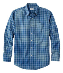 L.L.BeanMen's Wrinkle-Free Kennebunk Sport Shirt, Slightly Fitted Check