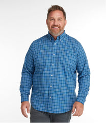 L.L.BeanMen's Wrinkle-Free Kennebunk Sport Shirt, Slightly Fitted Check