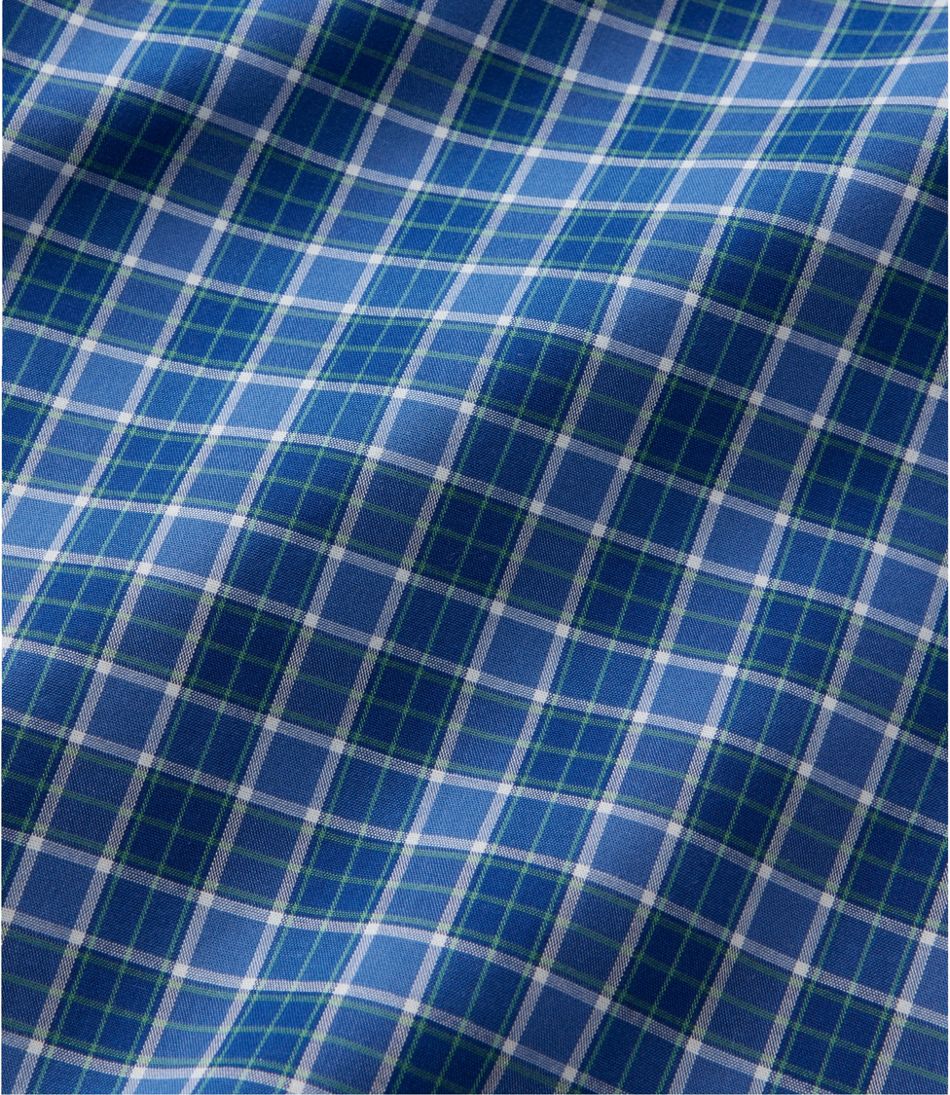 L.L.BeanMen's Wrinkle-Free Kennebunk Sport Shirt, Slightly Fitted Check