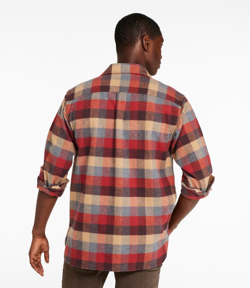 L.L.BeanMen's Chamois Shirt, Traditional Fit, Plaid