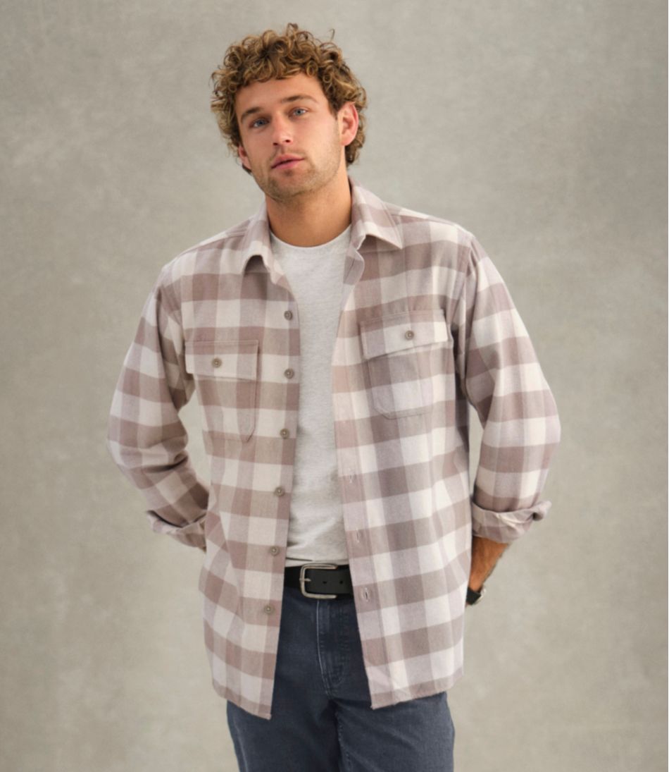 L.L.BeanMen's Chamois Shirt, Traditional Fit, Plaid