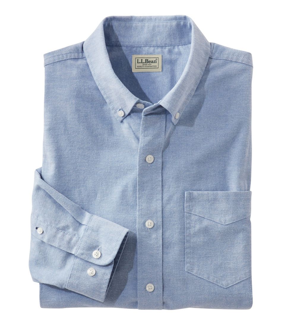 L.L.BeanMen's Comfort Stretch® Oxford Shirt, Traditional Untucked Fit