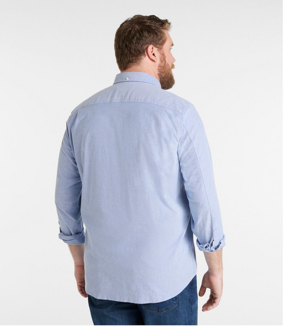 L.L.BeanMen's Comfort Stretch® Oxford Shirt, Traditional Untucked Fit