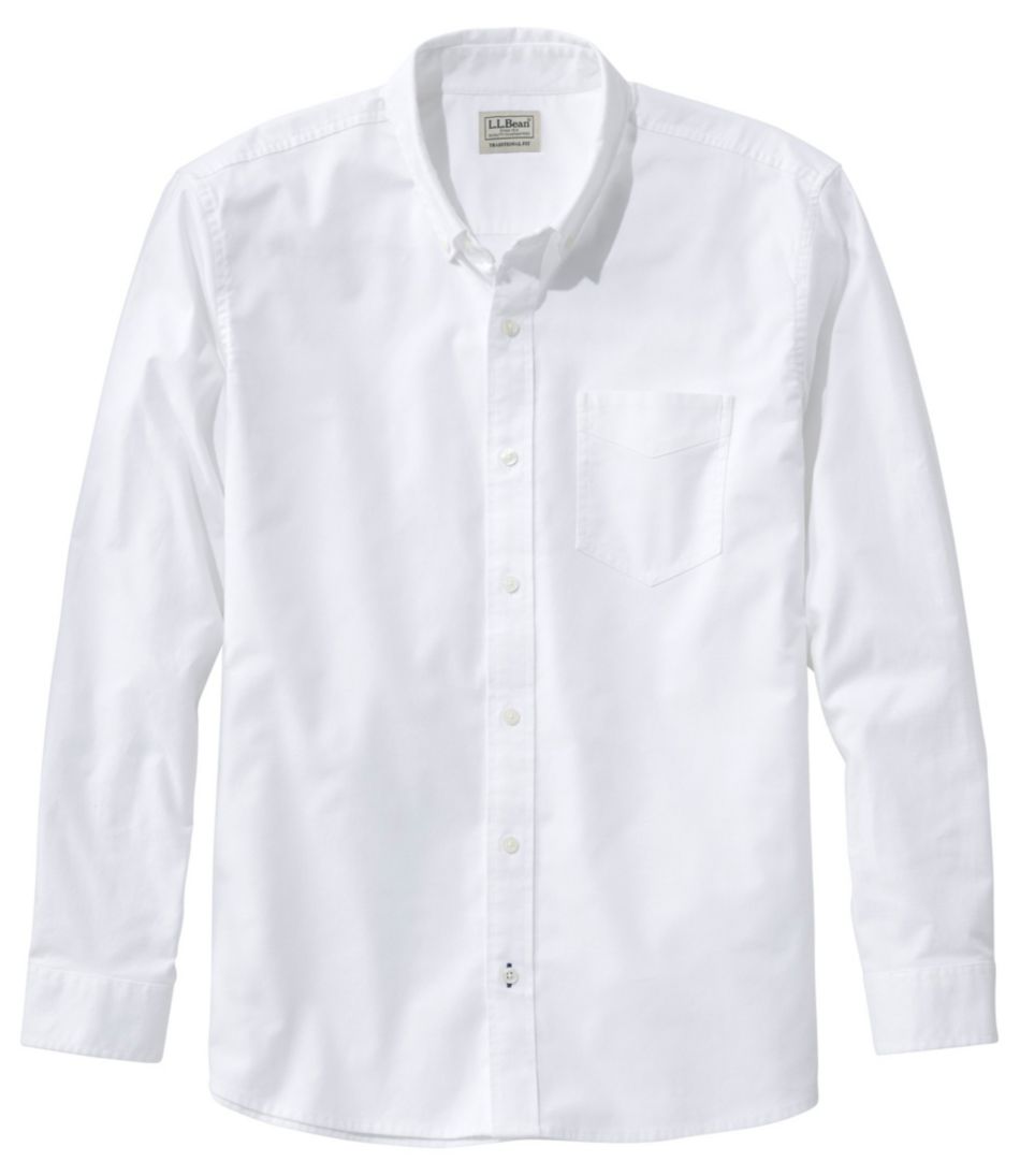 L.L.BeanMen's Comfort Stretch® Oxford Shirt, Traditional Untucked Fit