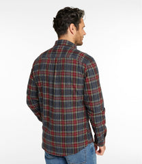 L.L.BeanMen's Scotch Plaid Flannel Shirt, Slim Fit