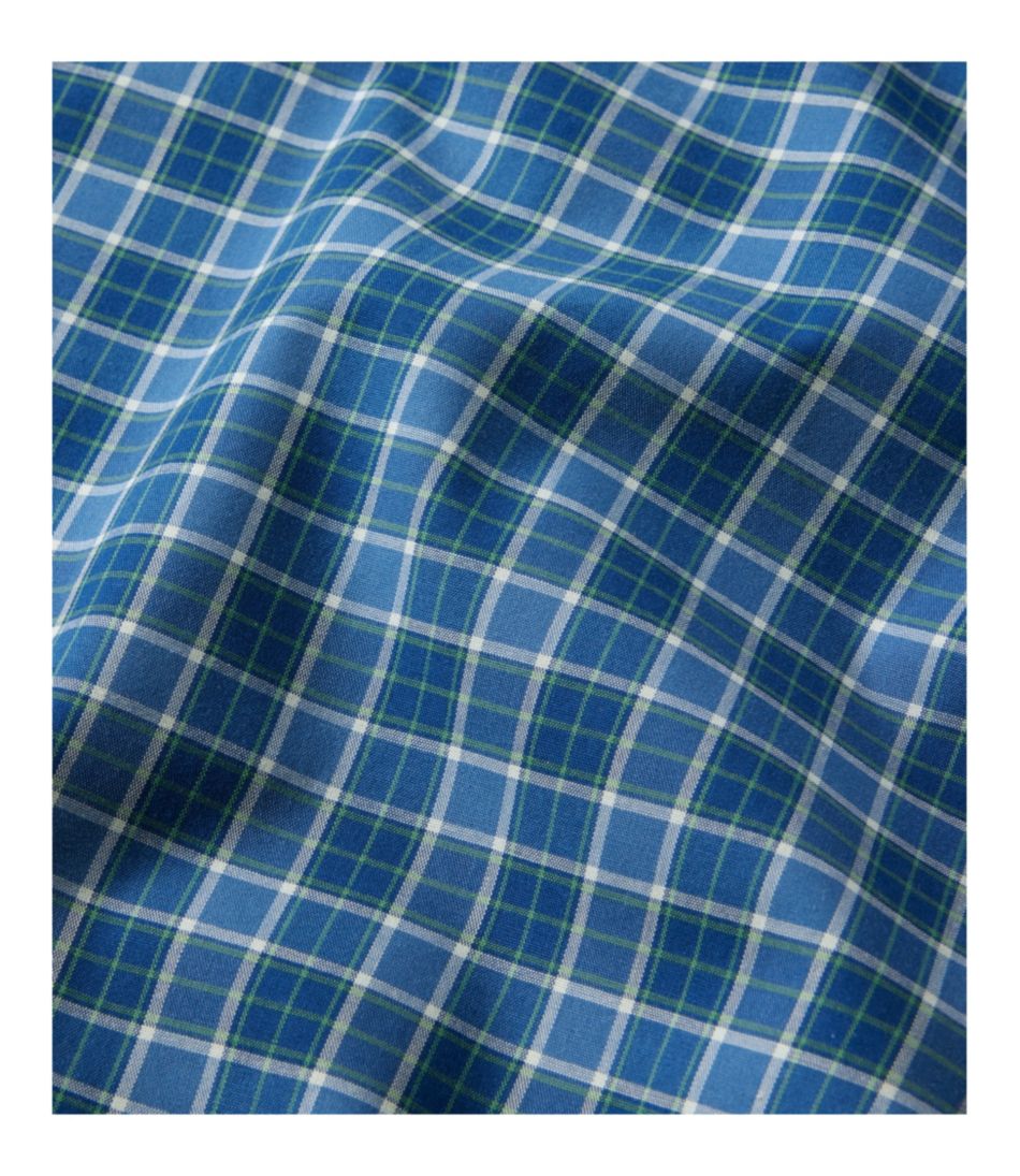 L.L.BeanMen's Wrinkle-Free Kennebunk Sport Shirt, Traditional Fit Short-Sleeve Check