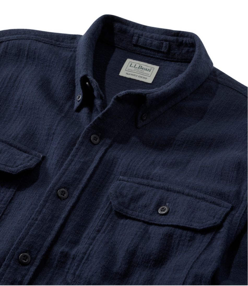 L.L.BeanMen's 1912 Field Flannel Shirt, Slightly Fitted Untucked Fit