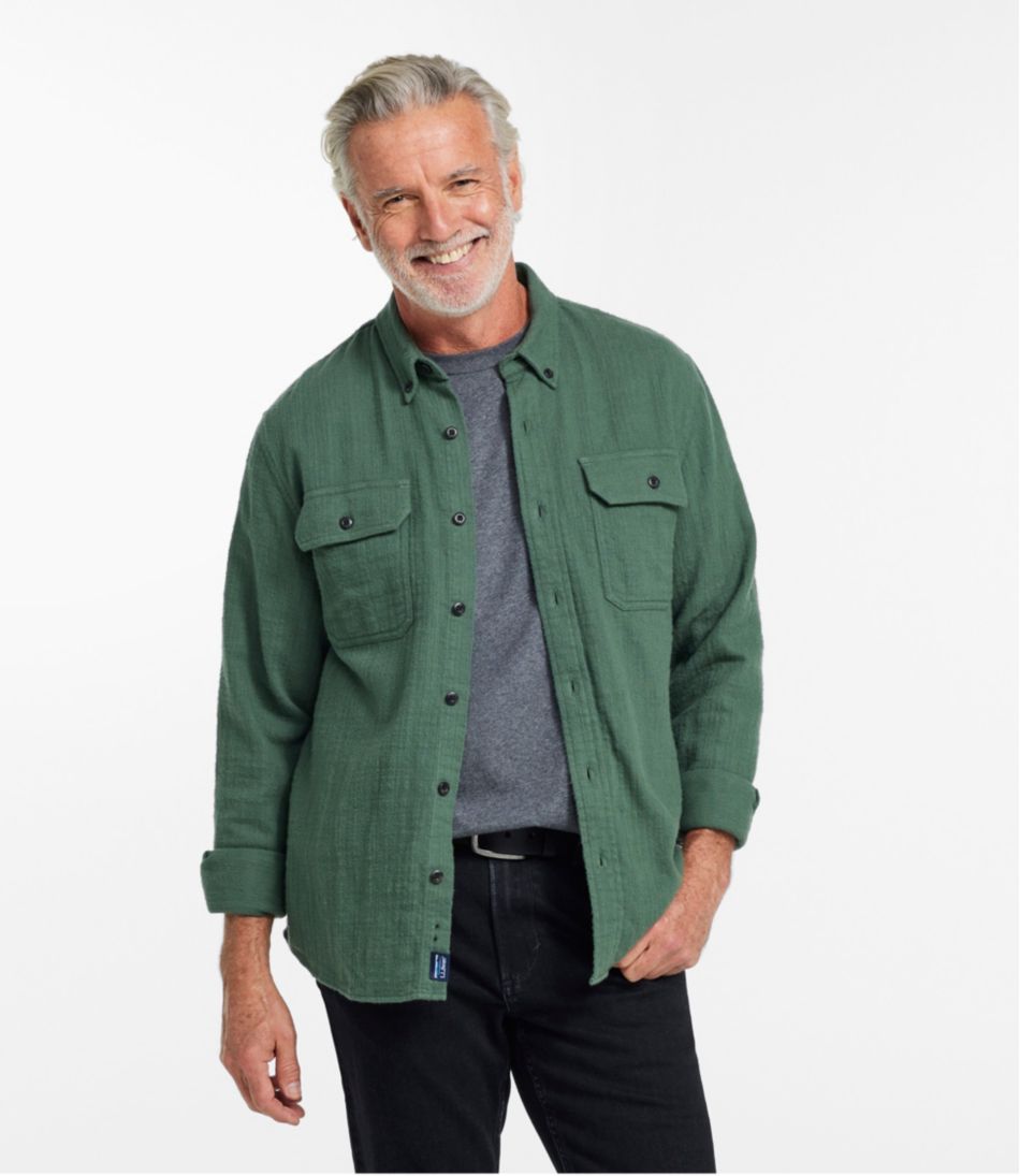 L.L.BeanMen's 1912 Field Flannel Shirt, Slightly Fitted Untucked Fit