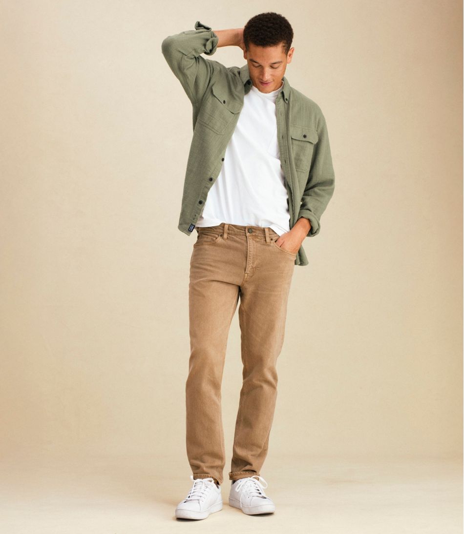 L.L.BeanMen's 1912 Field Flannel Shirt, Slightly Fitted Untucked Fit