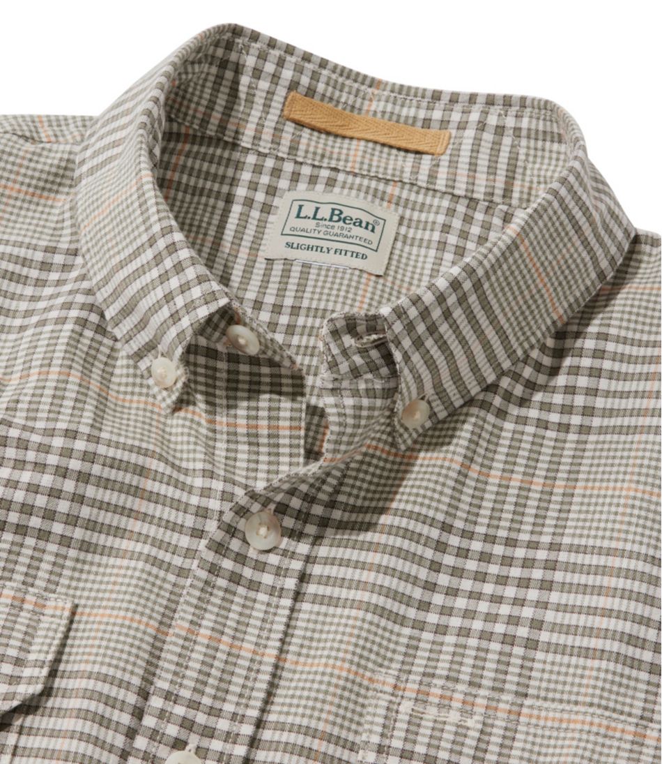 L.L.BeanMen's Stonecoast Hemp Shirt, Long-Sleeve, Slightly Fitted Untucked Fit