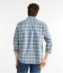 L.L.BeanMen's Comfort Stretch® Oxford Shirt, Traditional Untucked Fit, Plaid
