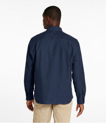 L.L.BeanMen's Bean's Moleskin Shirt, Slightly Fitted Untucked Fit