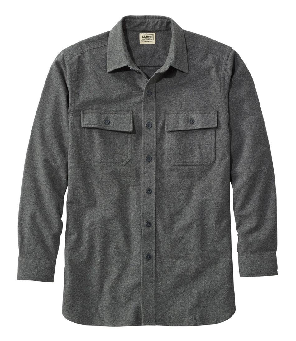 L.L.BeanMen's Chamois Shirt, Slightly Fitted