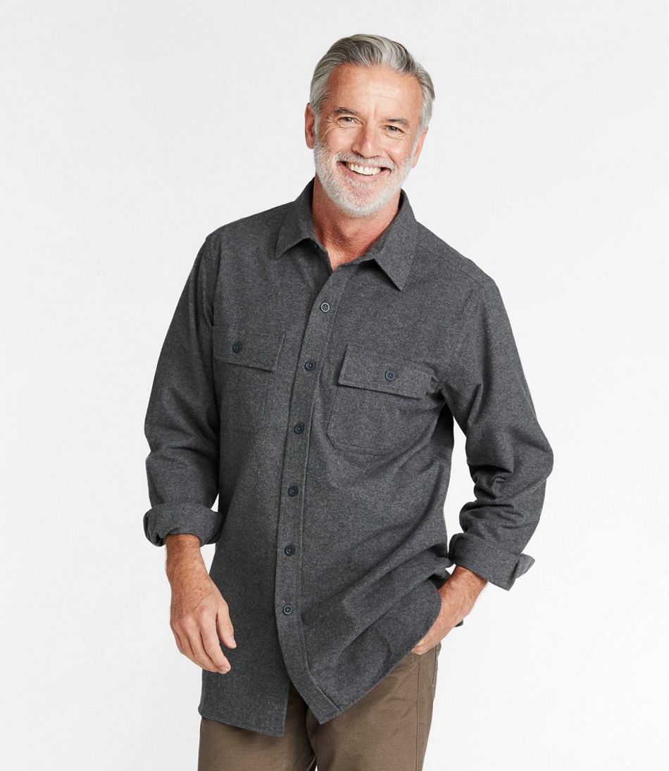 L.L.BeanMen's Chamois Shirt, Slightly Fitted