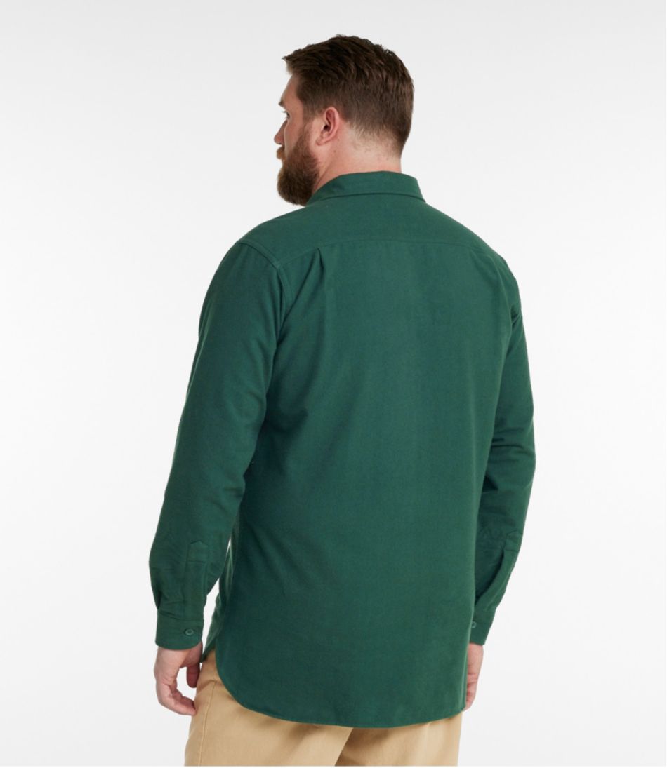L.L.BeanMen's Chamois Shirt, Slightly Fitted