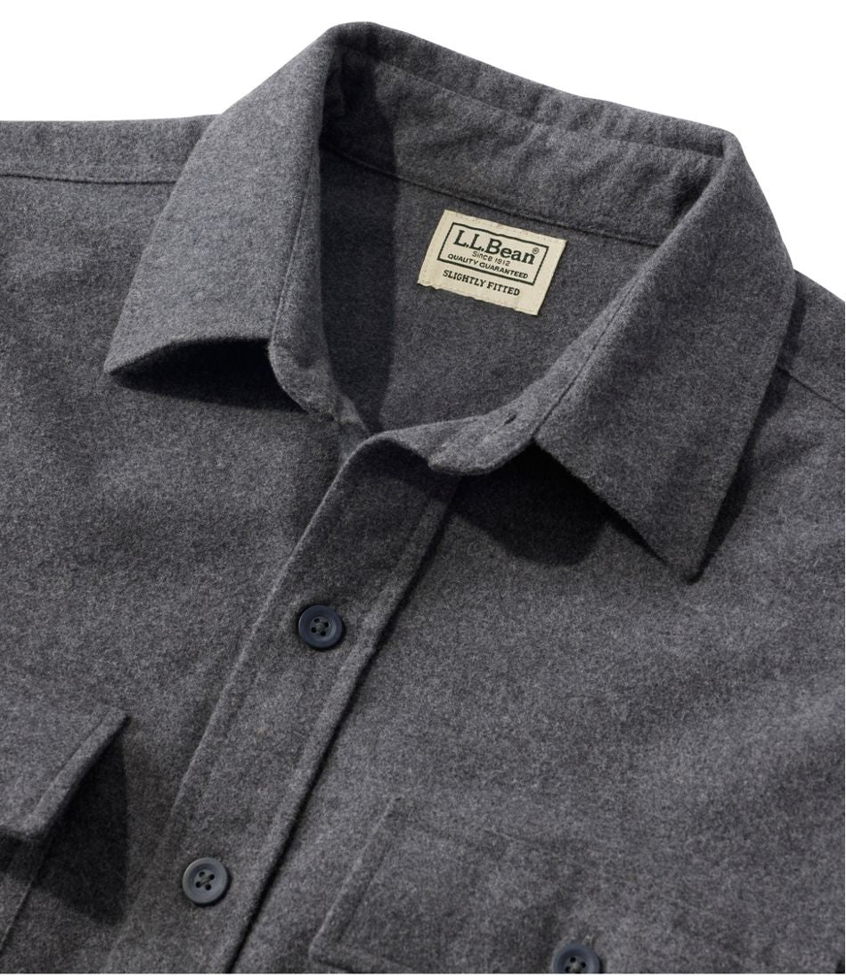 L.L.BeanMen's Chamois Shirt, Slightly Fitted