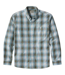 L.L.BeanMen's Comfort Stretch® Chambray Shirt, Traditional Untucked Fit, Long-Sleeve, Print