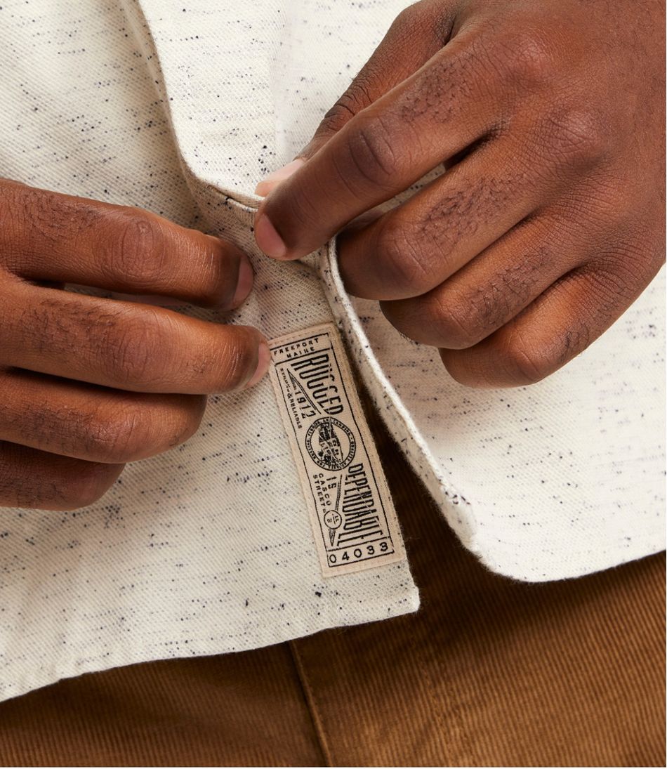 L.L.BeanMen's Signature Donegal Woven Shirt, Long-Sleeve
