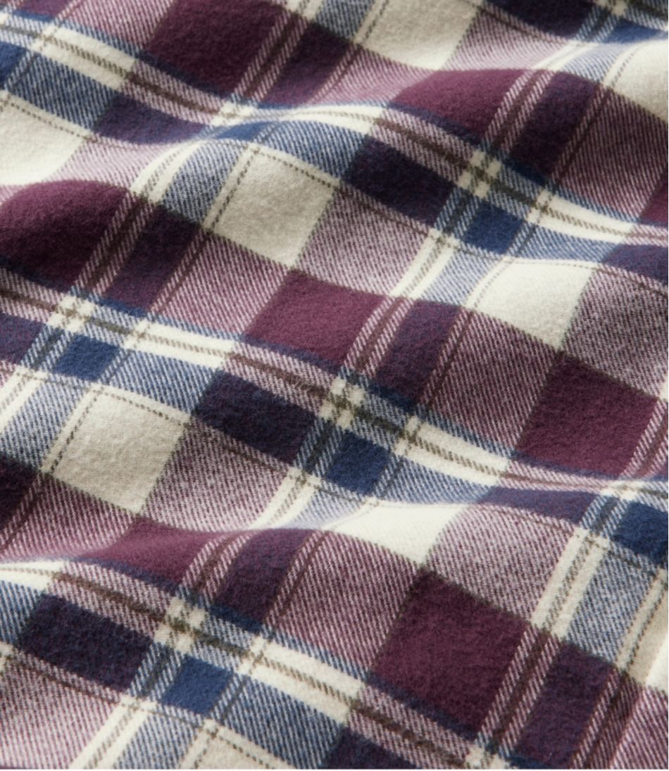 L.L.BeanMen's Fleece-Lined Flannel Shirt, Traditional Fit
