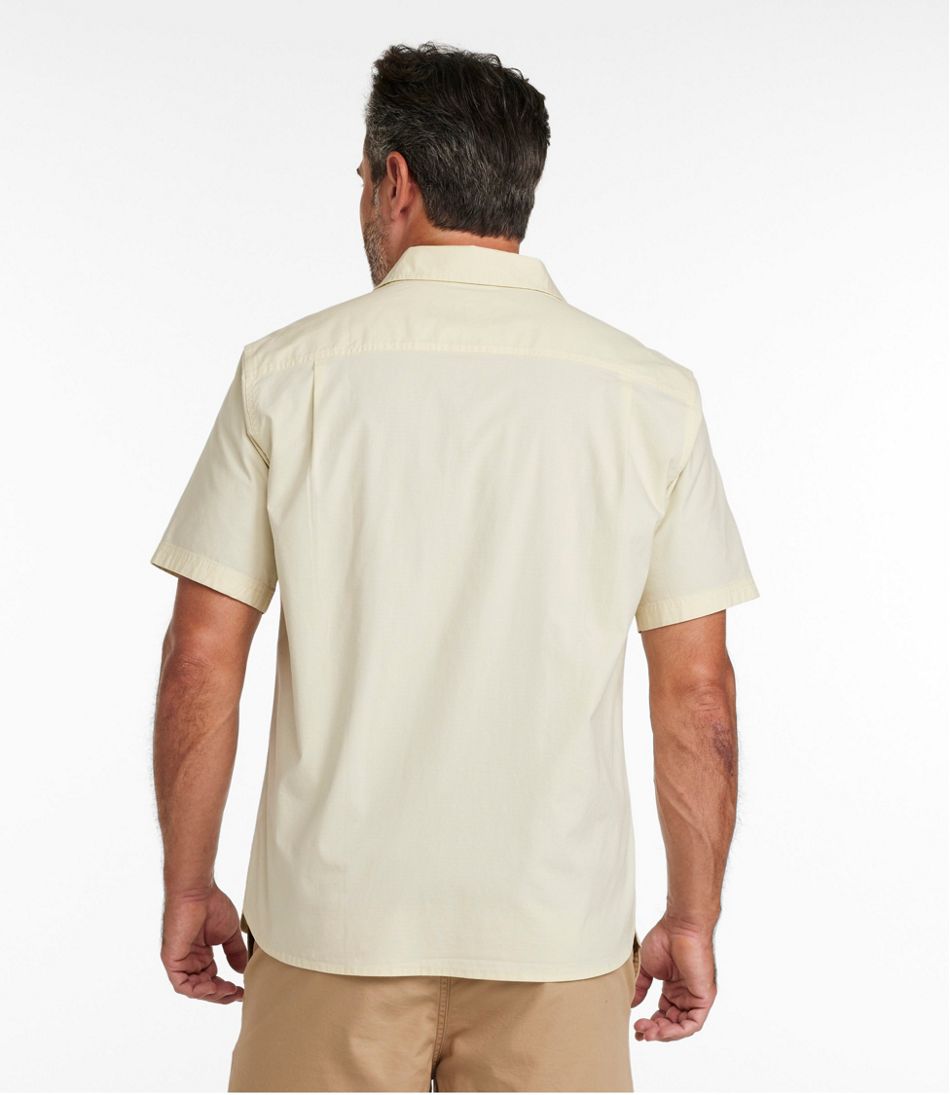 L.L.BeanMen's Riverton Ripstop Shirt, Short-Sleeve, Traditional Untucked Fit