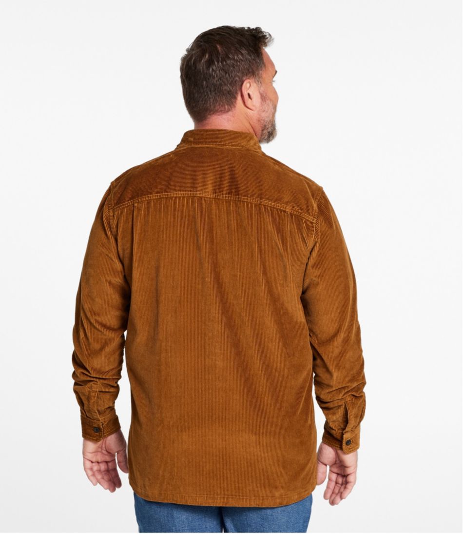 L.L.BeanMen's Rangeley Corduroy Shirt, Slightly Fitted