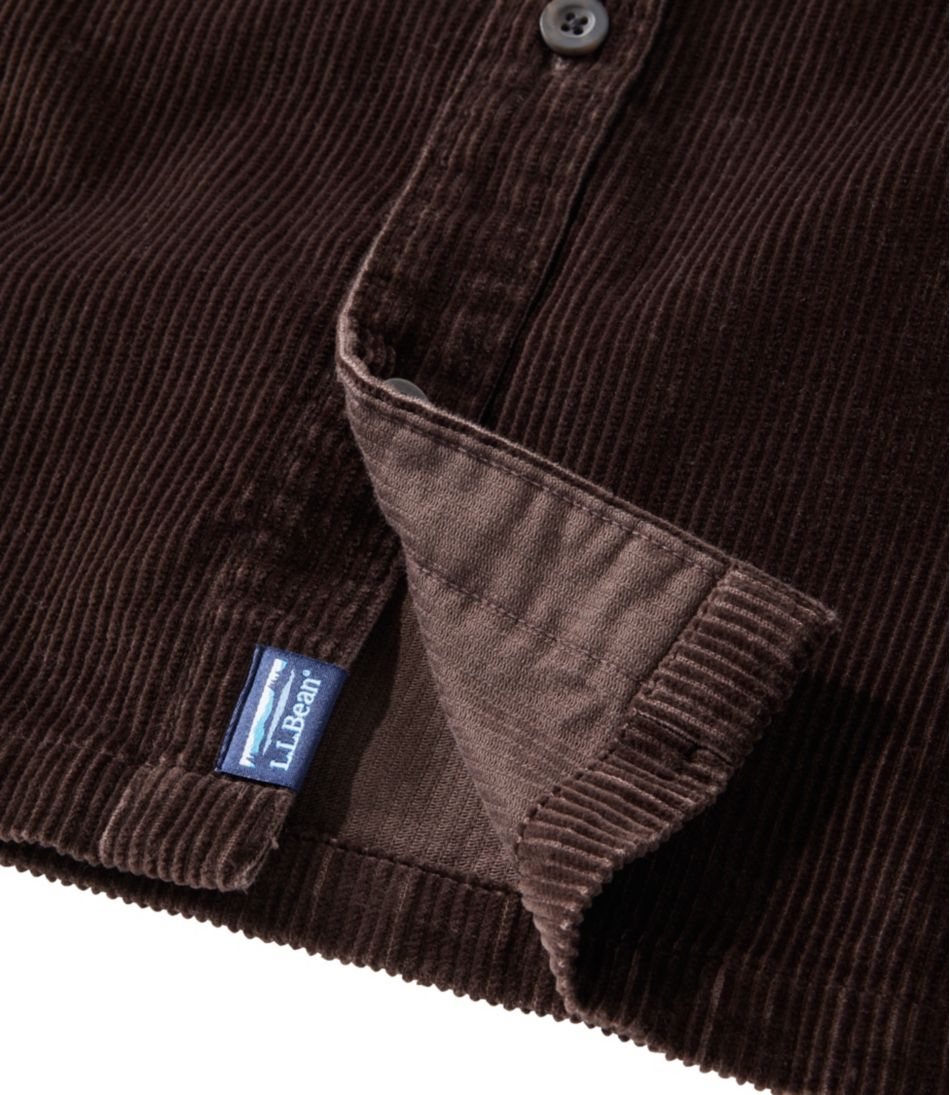 L.L.BeanMen's Rangeley Corduroy Shirt, Slightly Fitted