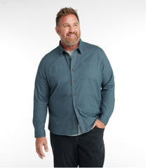 L.L.BeanMen's BeanFlex® Twill Shirt, Slightly Fitted Untucked Fit, Long-Sleeve