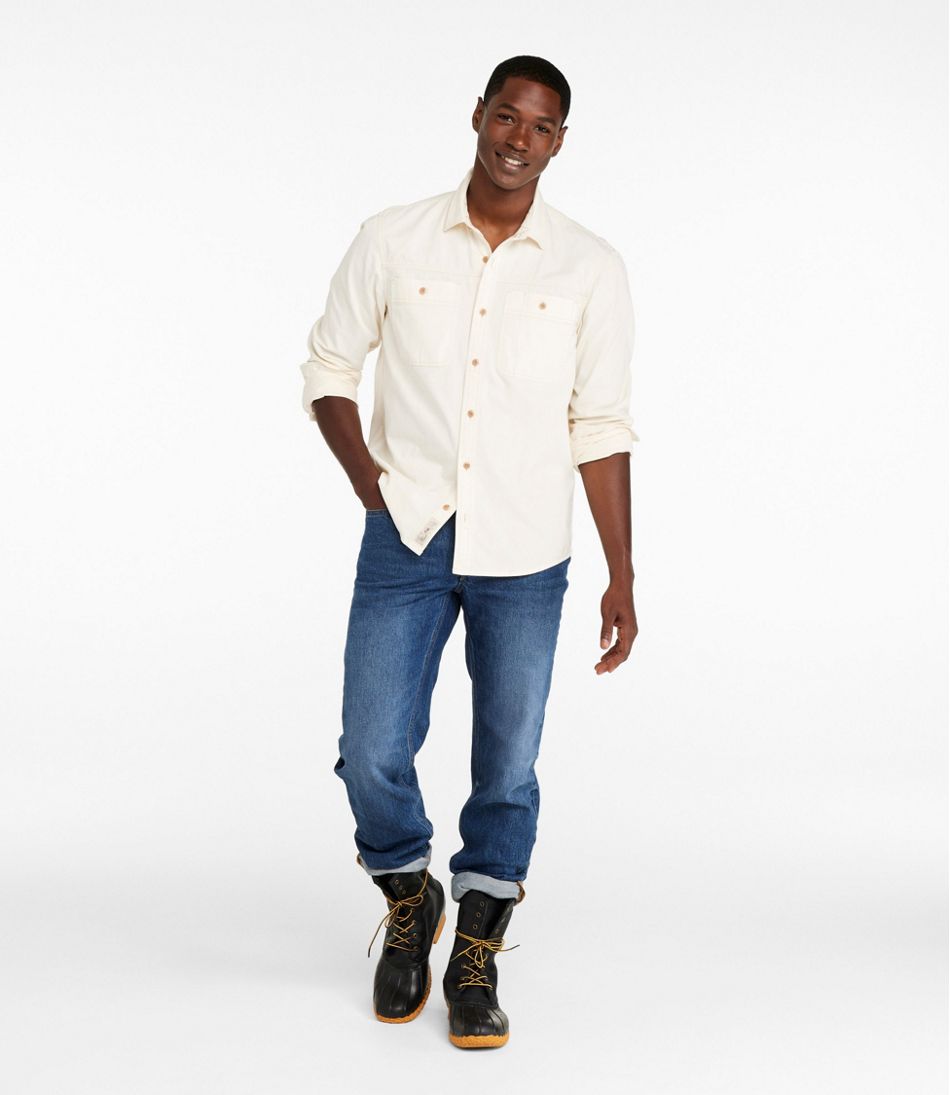 L.L.BeanMen's Signature Washed Field Shirt, Slim Fit