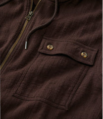 L.L.BeanMen's 1912 Field Flannel Shirt, Hooded, Slightly Fitted Untucked Fit