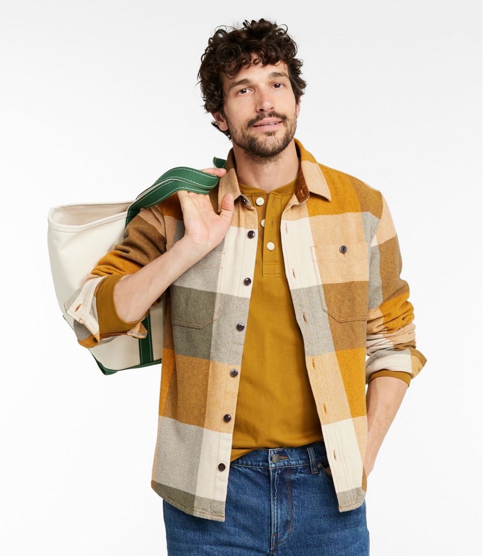 L.L.BeanMen's Signature Northwoods Twill Shirt