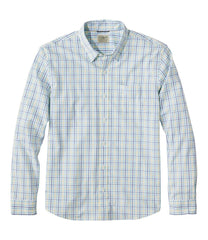 L.L.BeanMen's Comfort Stretch Performance® Shirt, Long-Sleeve, Slightly Fitted Untucked Fit, Plaid