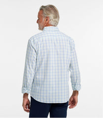 L.L.BeanMen's Comfort Stretch Performance® Shirt, Long-Sleeve, Slightly Fitted Untucked Fit, Plaid