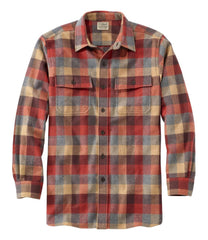 L.L.BeanMen's Chamois Shirt, Slightly Fitted, Plaid