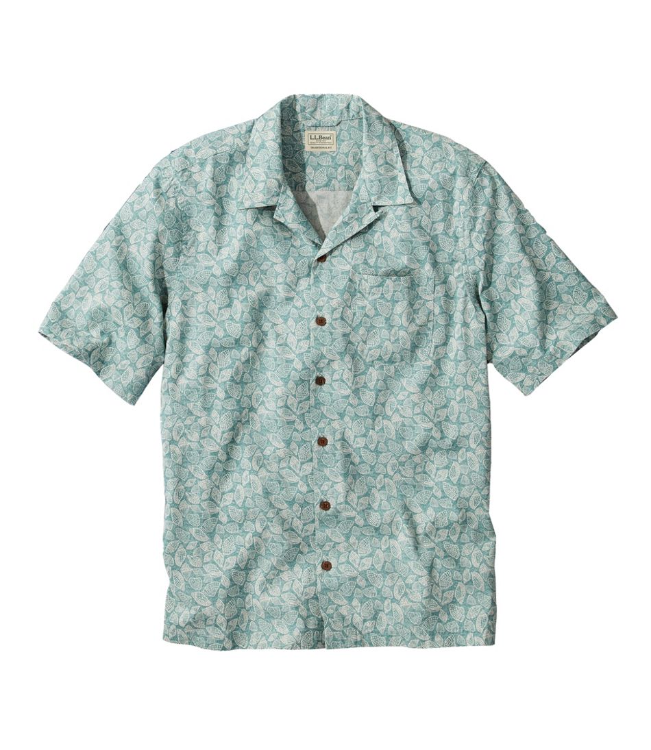 L.L.BeanMen's Tropics Shirt, Short-Sleeve Print