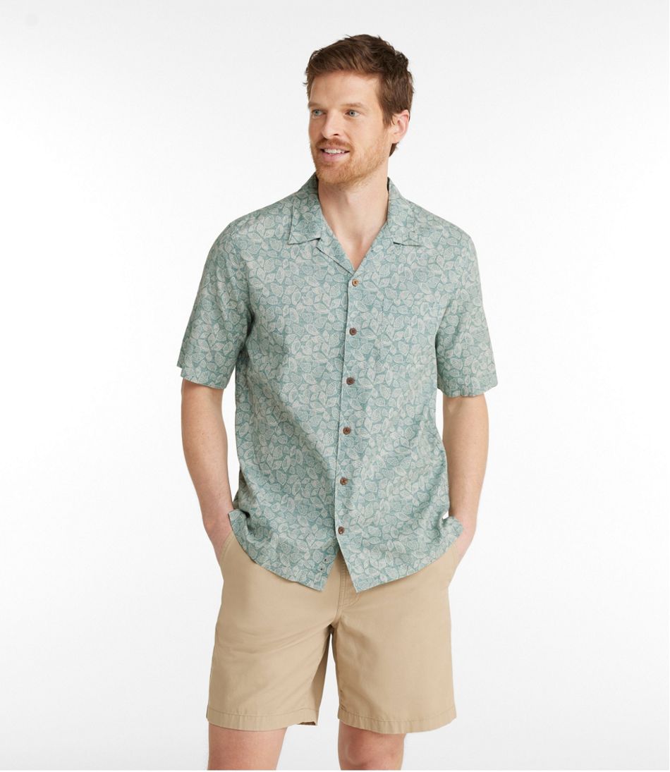 L.L.BeanMen's Tropics Shirt, Short-Sleeve Print