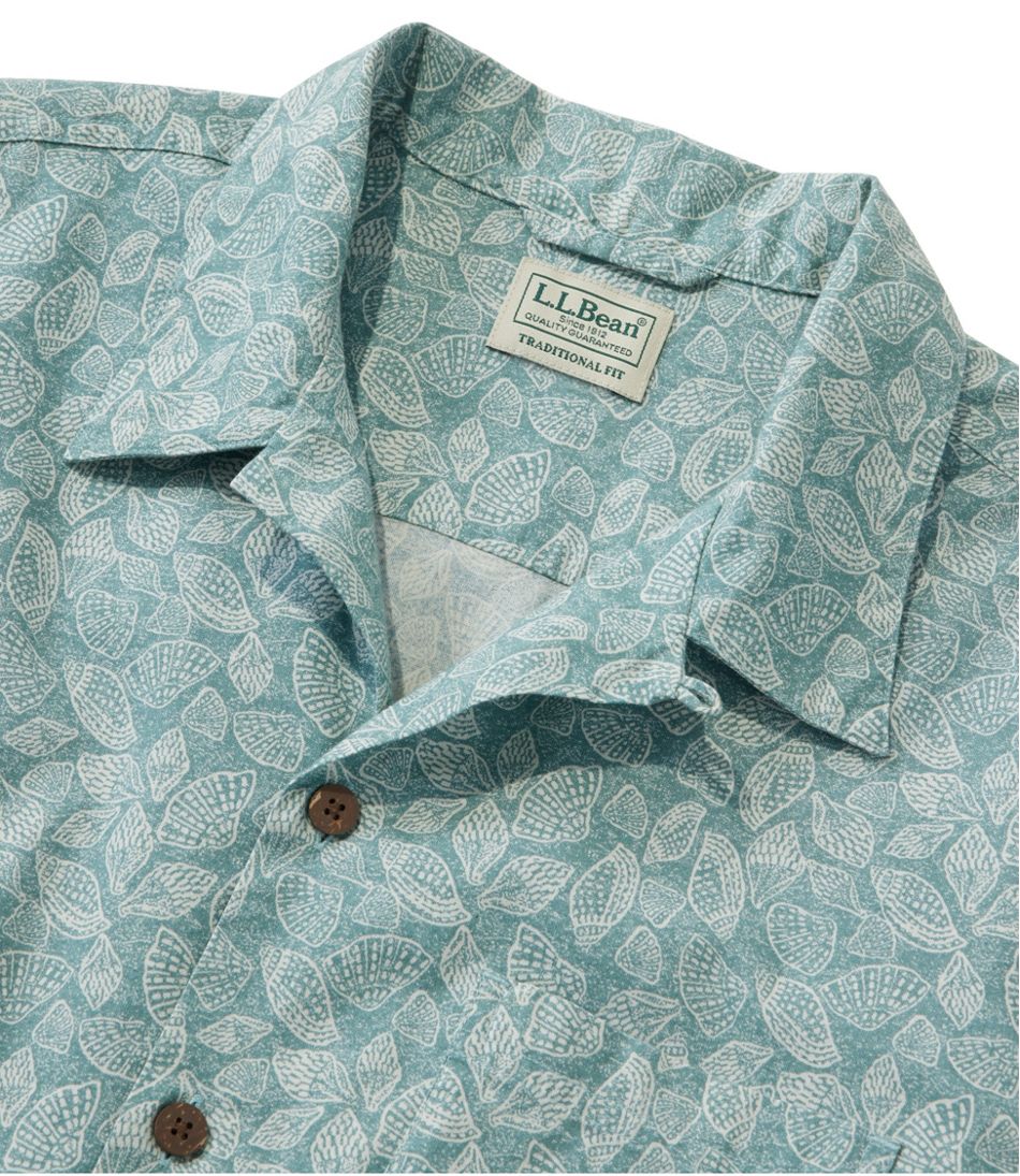L.L.BeanMen's Tropics Shirt, Short-Sleeve Print