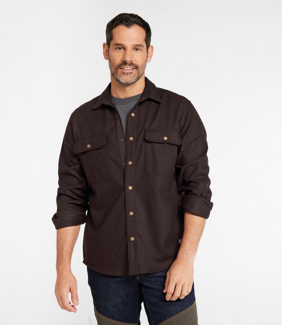 L.L.BeanMen's Maine Guide Wool Field Shirt