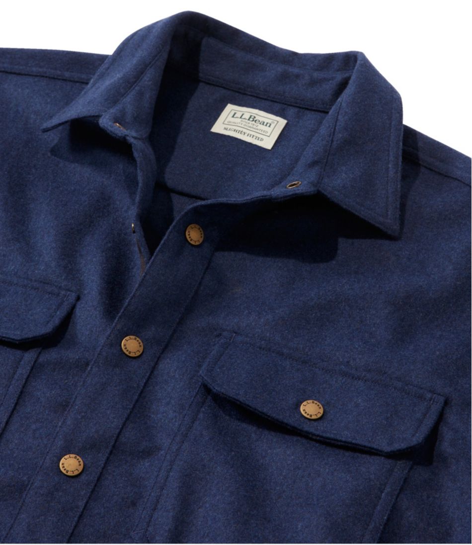 L.L.BeanMen's Maine Guide Wool Field Shirt