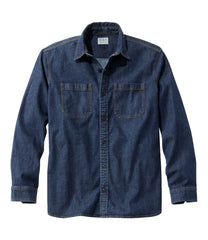 L.L.BeanMen's BeanFlex® Denim Shirt, Traditional Untucked Fit
