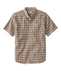 L.L.BeanMen's Stonecoast Hemp Shirt, Short-Sleeve, Slightly Fitted Untucked Fit