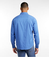 L.L.BeanMen's Lakewashed Twill Shirt, Traditional Untucked Fit