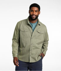 L.L.BeanMen's Lakewashed Twill Shirt, Traditional Untucked Fit